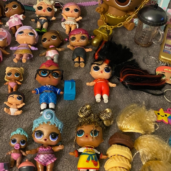 101 Glitter LOL Doll Pet Babies Accessory Toy Lot - Picture 5 of 8